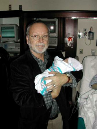 Jim Martin with granddaugher Abigail